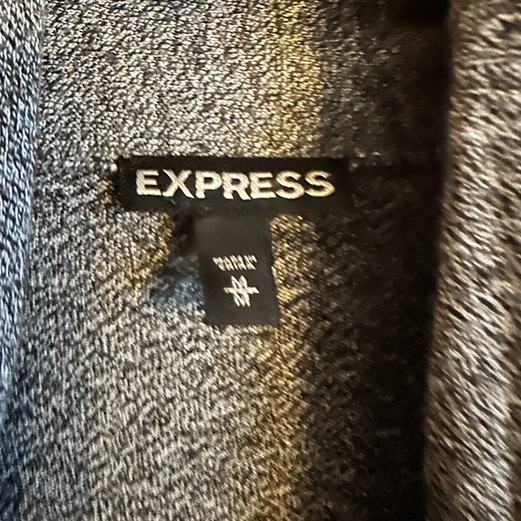 Dark grey Express cardigan size medium - Picture 2 of 2